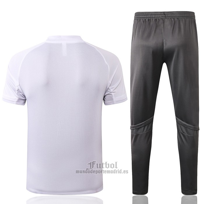 Chandal del Real Madrid Manga Corta 2020-2021 Blanco